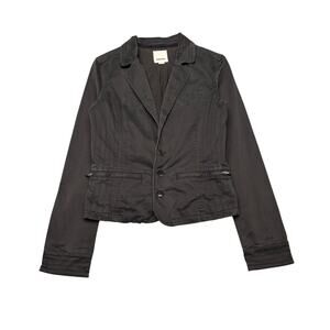 Vintage Y2K Diesel Moto Zip Blazer Jacket Women's Medium Avant Garde